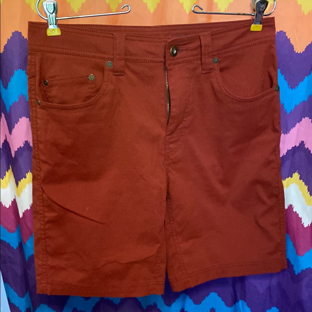 Prana Brion Rust Shorts